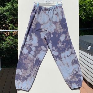 Hanes Ecosmart Sweatpants Reverse/Bleach Tie Dye